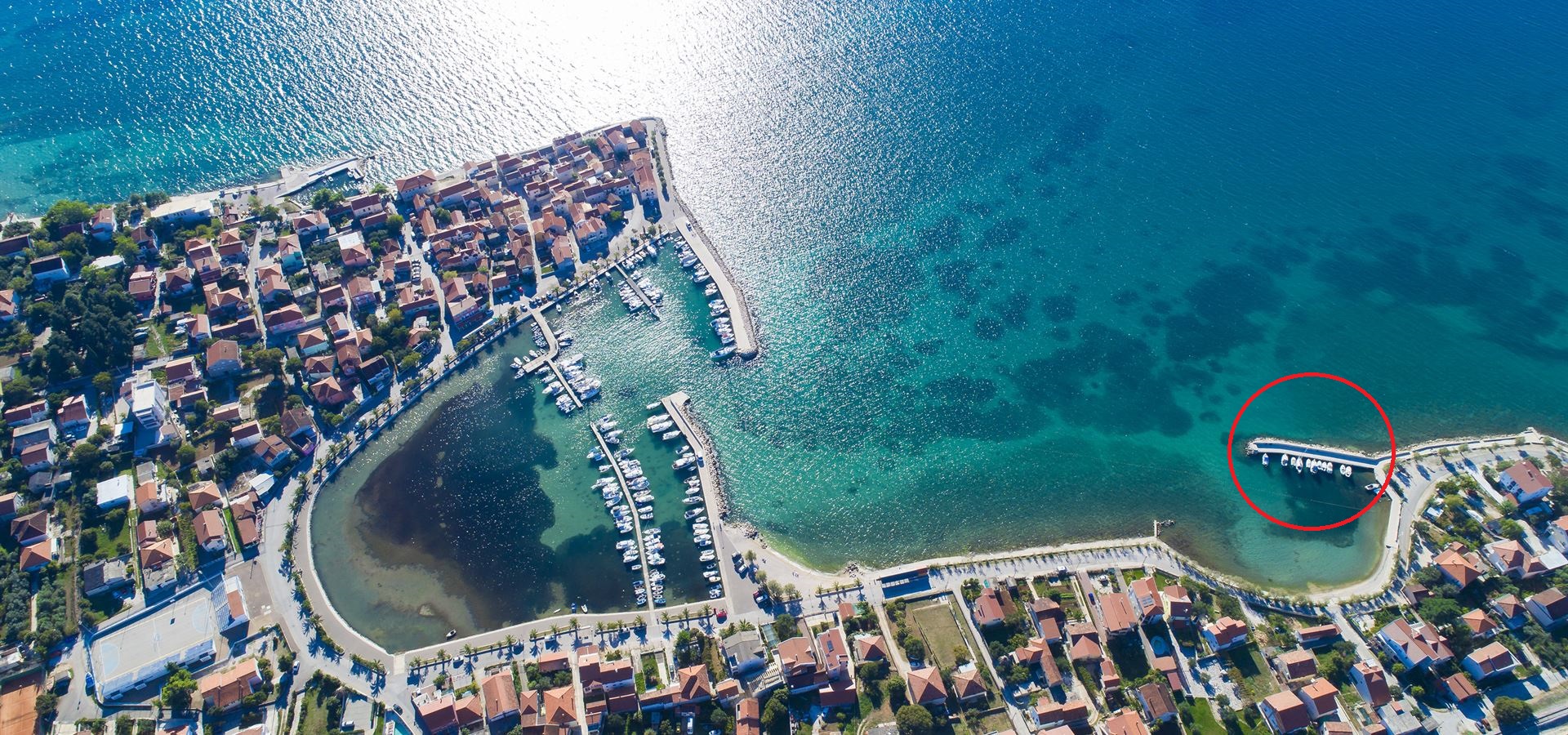 Bibinje Location